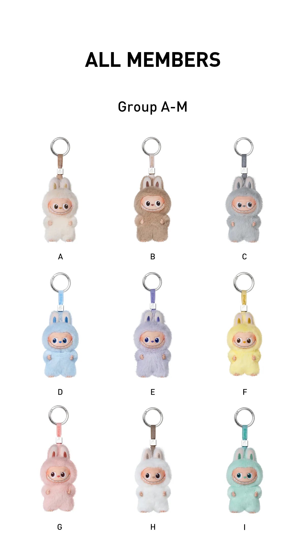 Pop Mart Labubu The Monsters Pin for Love Series Vinyl Plush Pendant (A-M) Sealed Case Blind Box