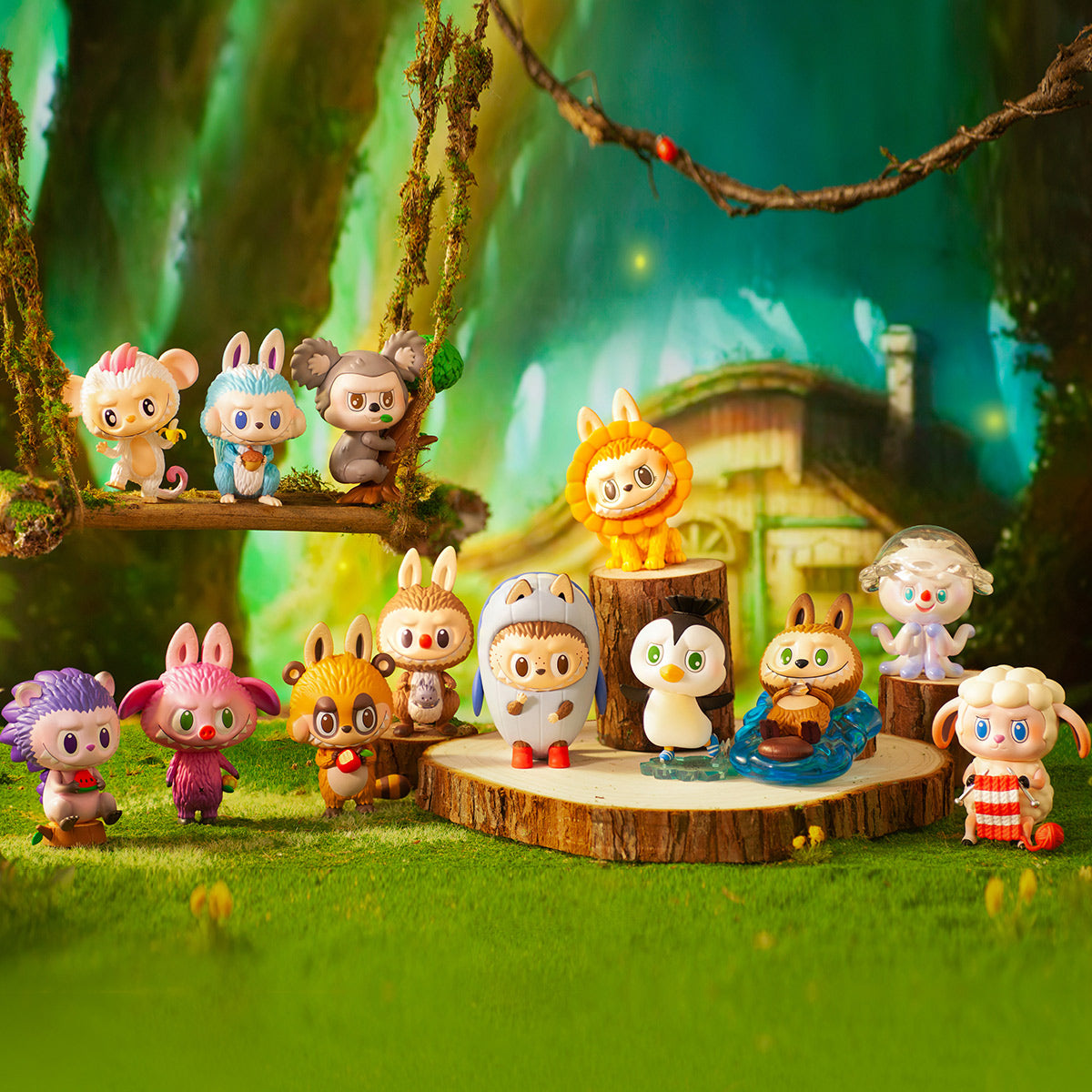 The Monsters Animals Series Figures