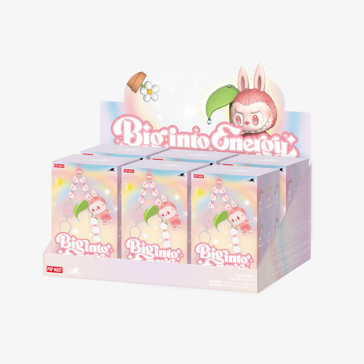 THE MONSTERS Labubu Big into Energy Series-Phone Charm Blind Box