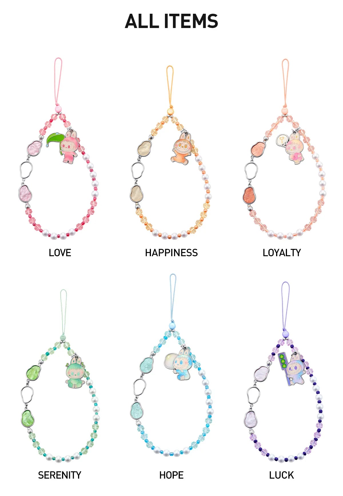 THE MONSTERS Labubu Big into Energy Series-Phone Charm Blind Box