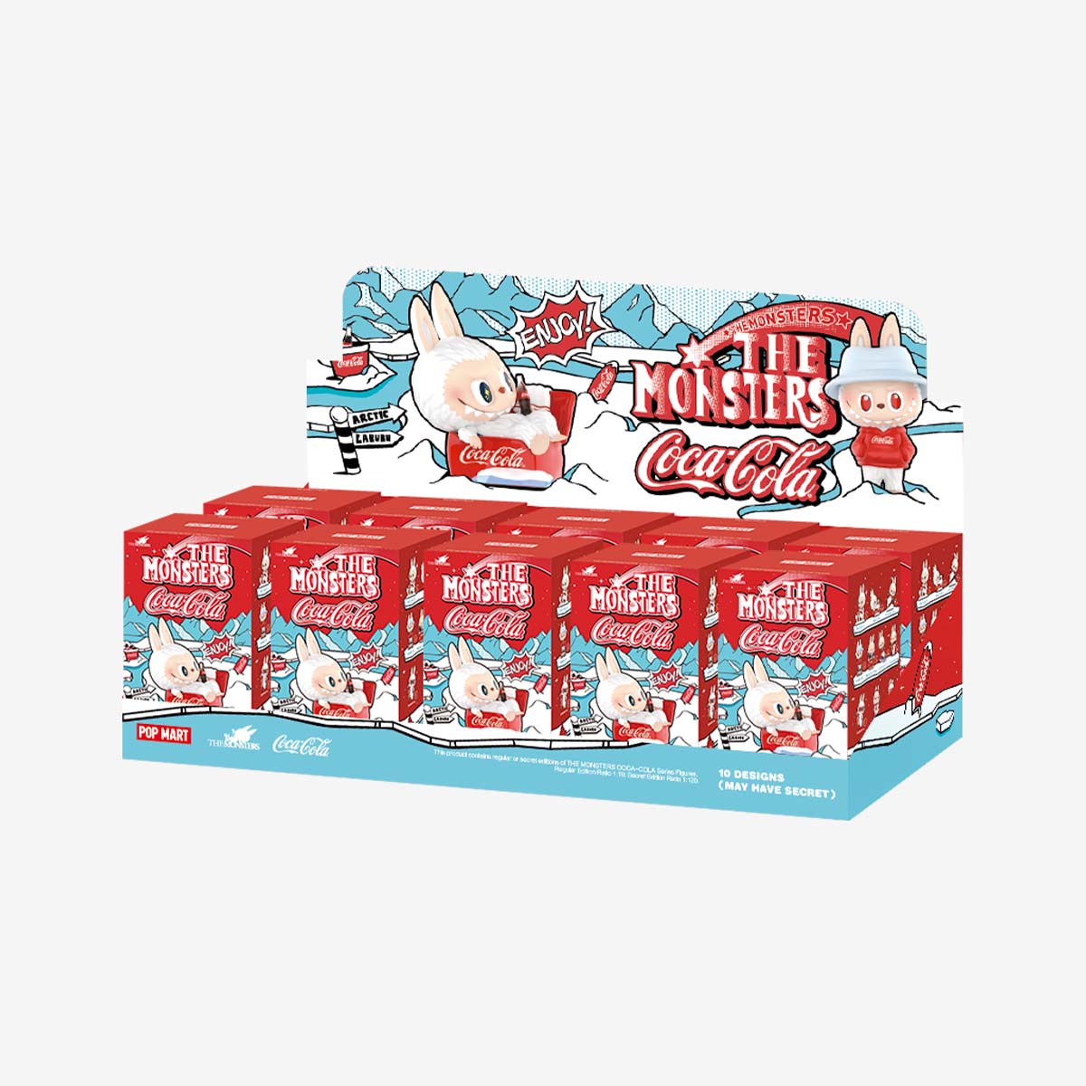 THE MONSTERS Labubu COCA-COLA Series Figures