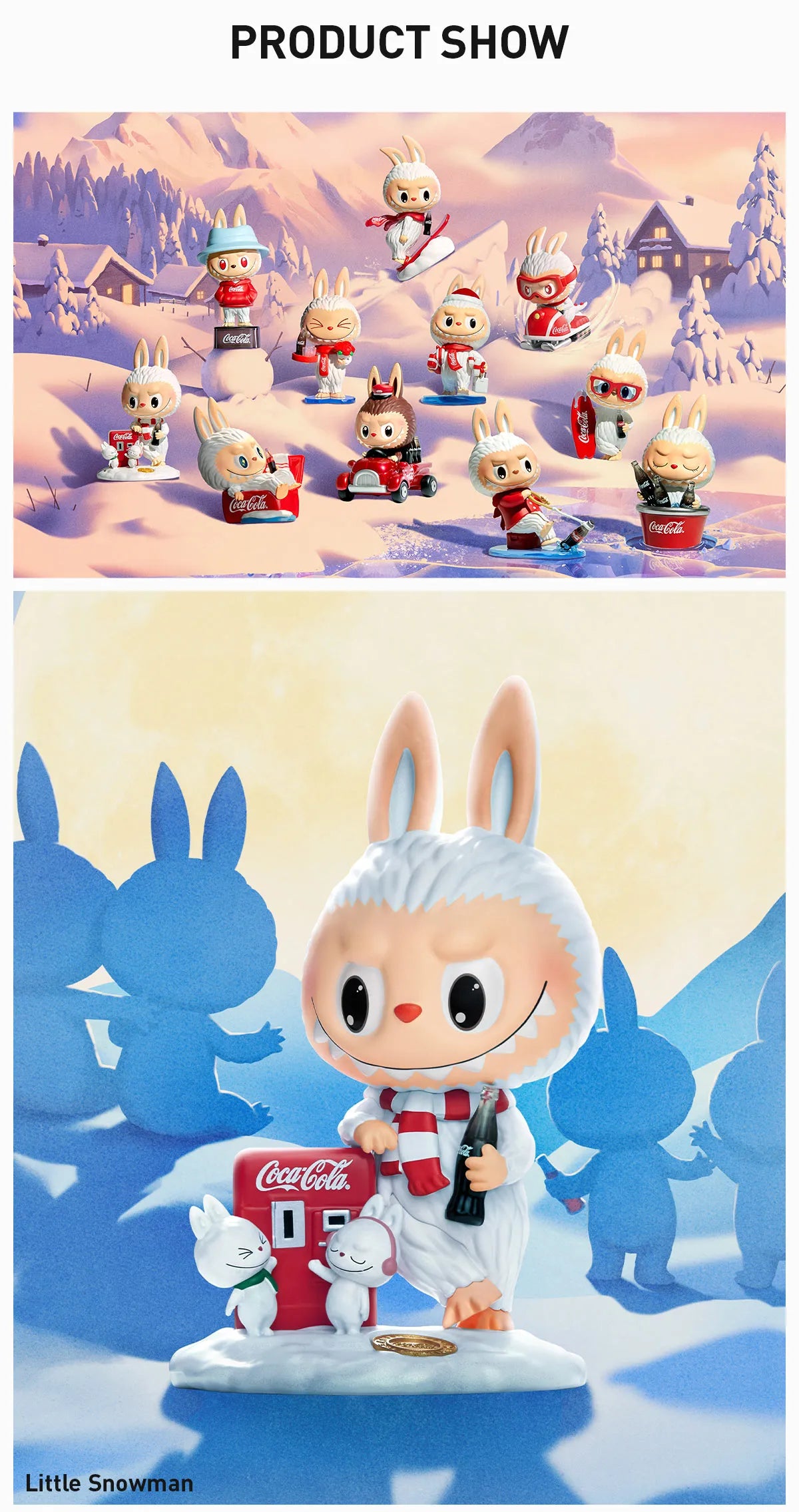 THE MONSTERS Labubu COCA-COLA Series Figures