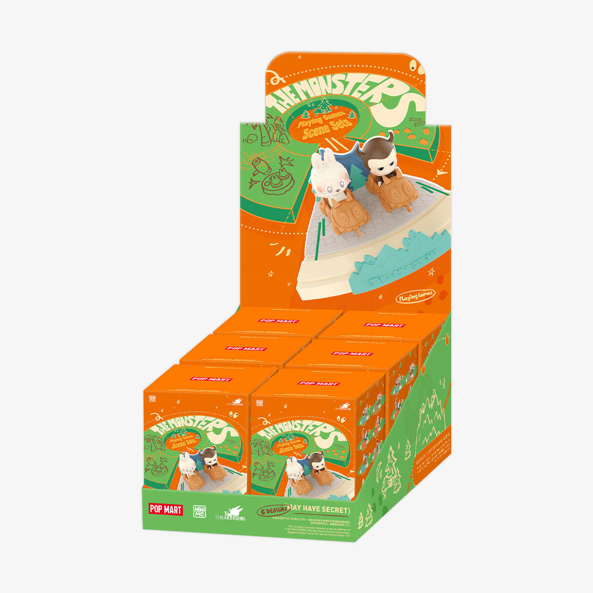 THE MONSTERS Playing Games Series Scene Sets Figures