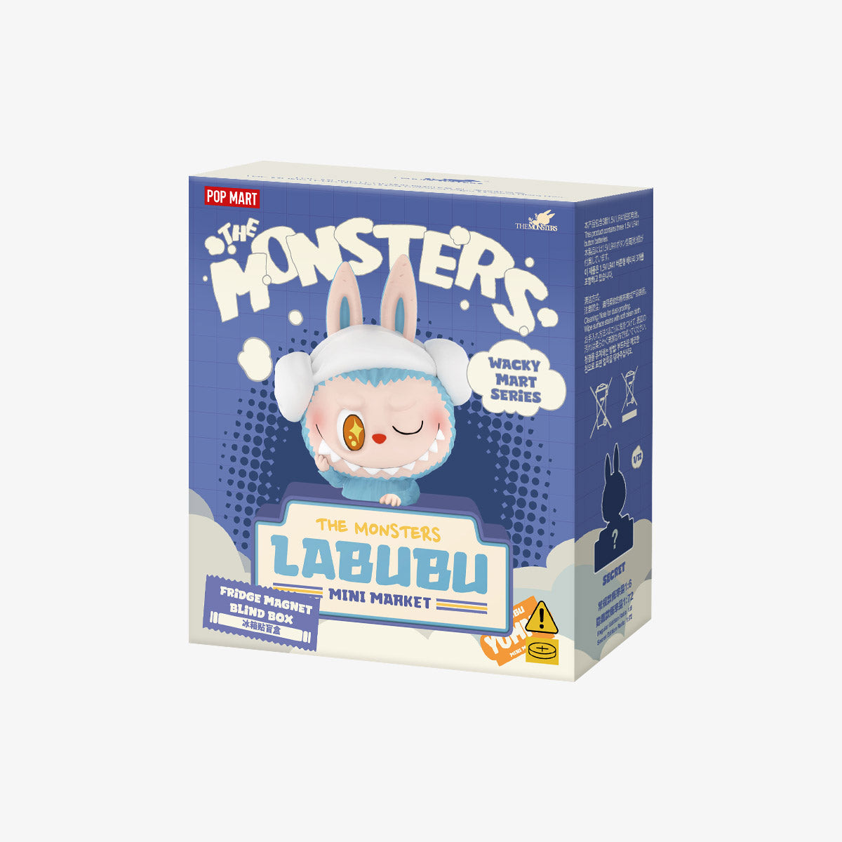THE MONSTERS Labubu Wacky Mart Series-Fridge Magnet Blind Box
