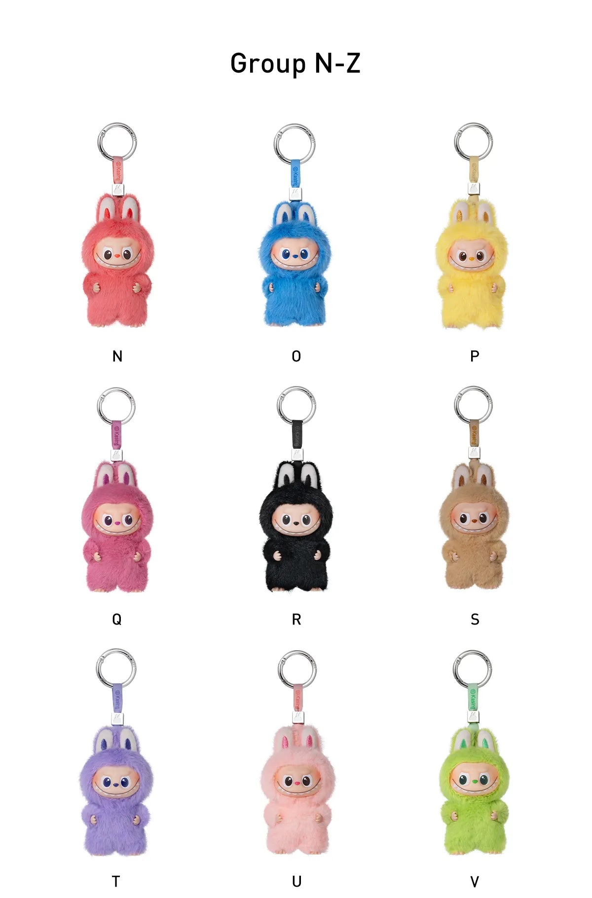 Pop Mart Labubu The Monsters Pin for Love Series Vinyl Plush Pendant (N-Z) Sealed Case Blind Box