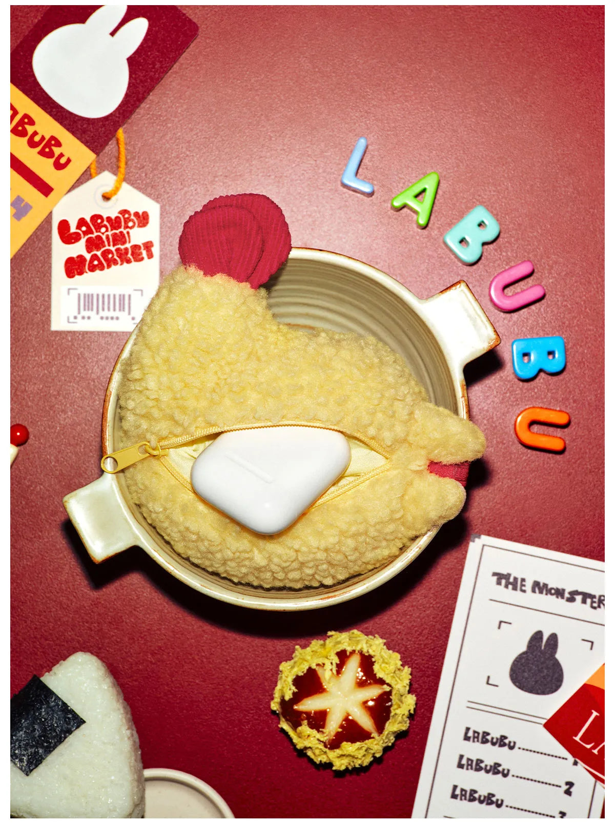 LABUBU THE MONSTERS Wacky Mart Series- Shrimp Earphone Case