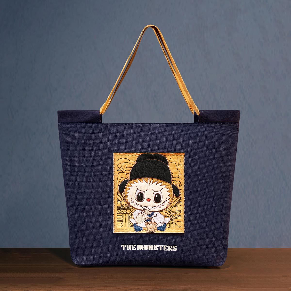 THE MONSTERS Labubu Let's Have Fun Together Series-Canvas Tote Bag