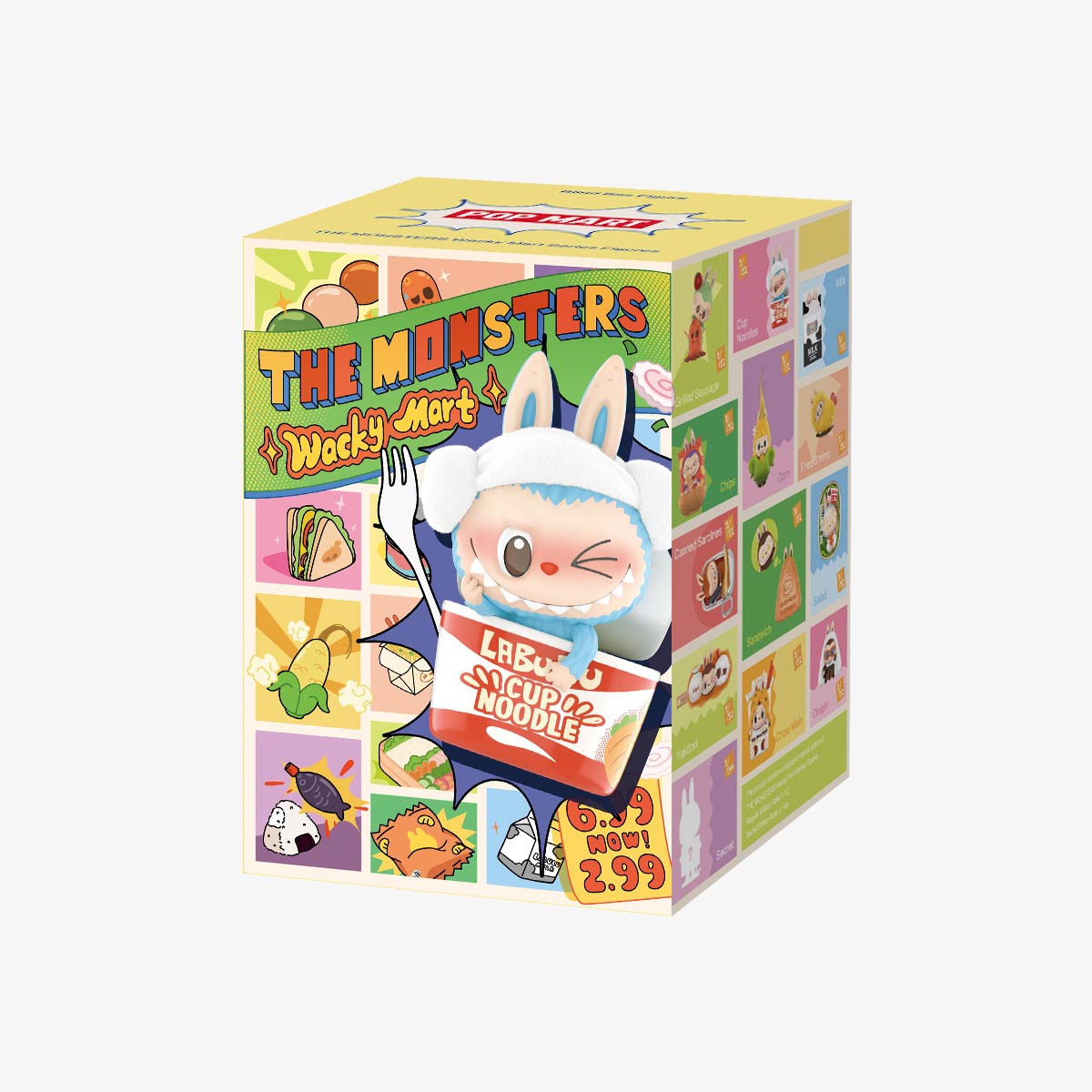 THE MONSTERS Labubu Wacky Mart Series Figures