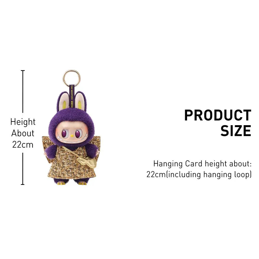 Pop Mart Labubu x Pronounce Wings of Fortune Vinyl Plush Pendant Keychain