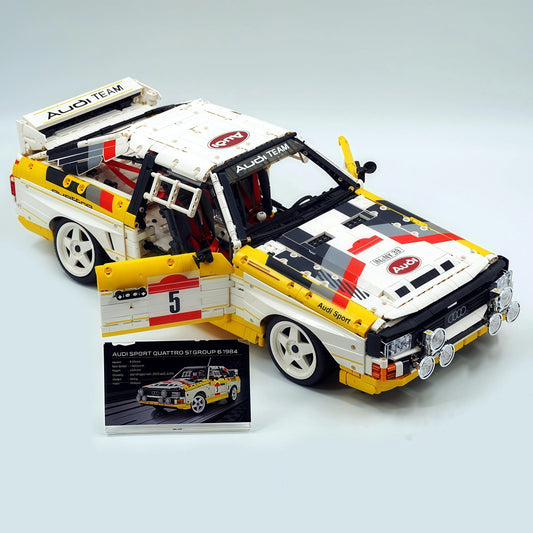 1:8 Audi Rally Quattro S1 Group B 3887 db építőkészlet