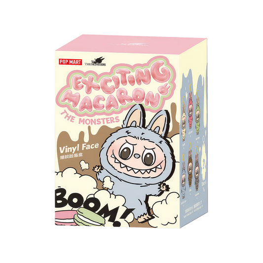 Pop Mart Labubu THE MONSTERS Tasty Macarons Vinyl Face Blind Box