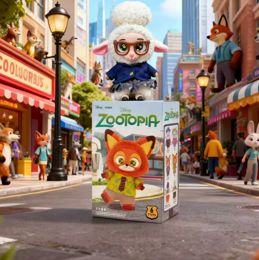 Disney Zootopia / Zootropolis Series – Blind Box Vinyl Plush Blind Box