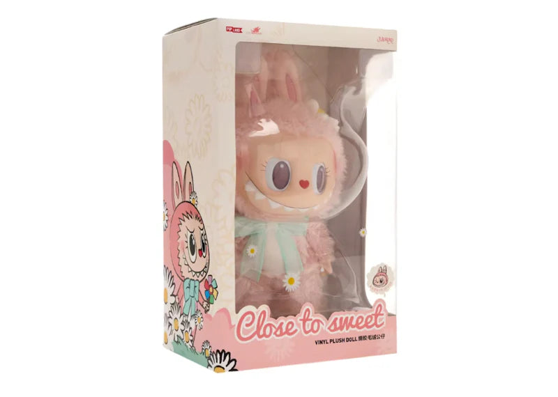 Pop Mart Labubu Mokoko Close to Sweet Vinyl Plush Doll (40 cm)