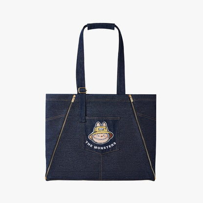 LABUBU THE MONSTERS Labubu FALL IN WILD SERIES-Denim Apron Bag