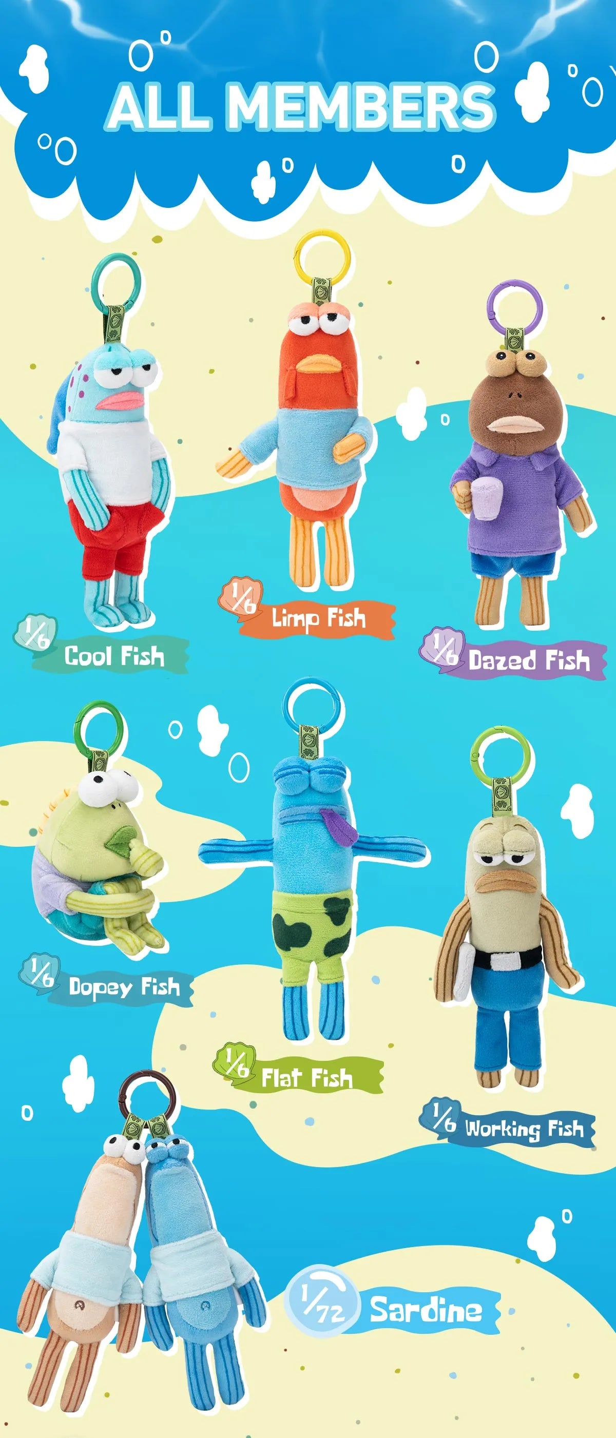 POPMART Spongebob Bikini Bottom Buddies - Whimsical Plush