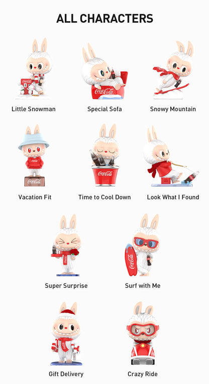 THE MONSTERS Labubu COCA-COLA Series Figures