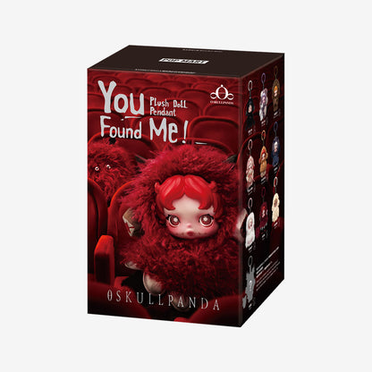 SKULLPANDA You Found Me! Series Plush Doll Pendant Blind Box