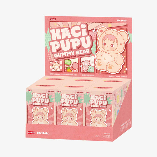 HACIPUPU Gummy Bear Series-Vinyl Plush Pendant Blind Box