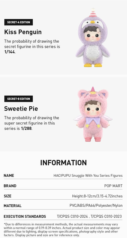 HACIPUPU – Snuggle With You Series Blind Box