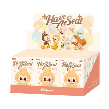 Pop Mart Labubu THE MONSTERS Have a Seat Vinyl Plush Blind Box
