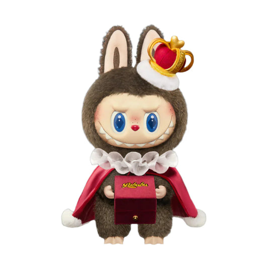 Pop Mart Labubu The Monsters Let's Checkmate Series Vinyl Plush Doll King (40 cm)