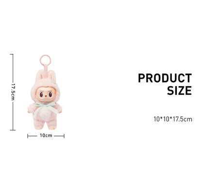 Pop Mart Labubu Mokoko Close To Sweet Vinyl Keychain (16 cm)