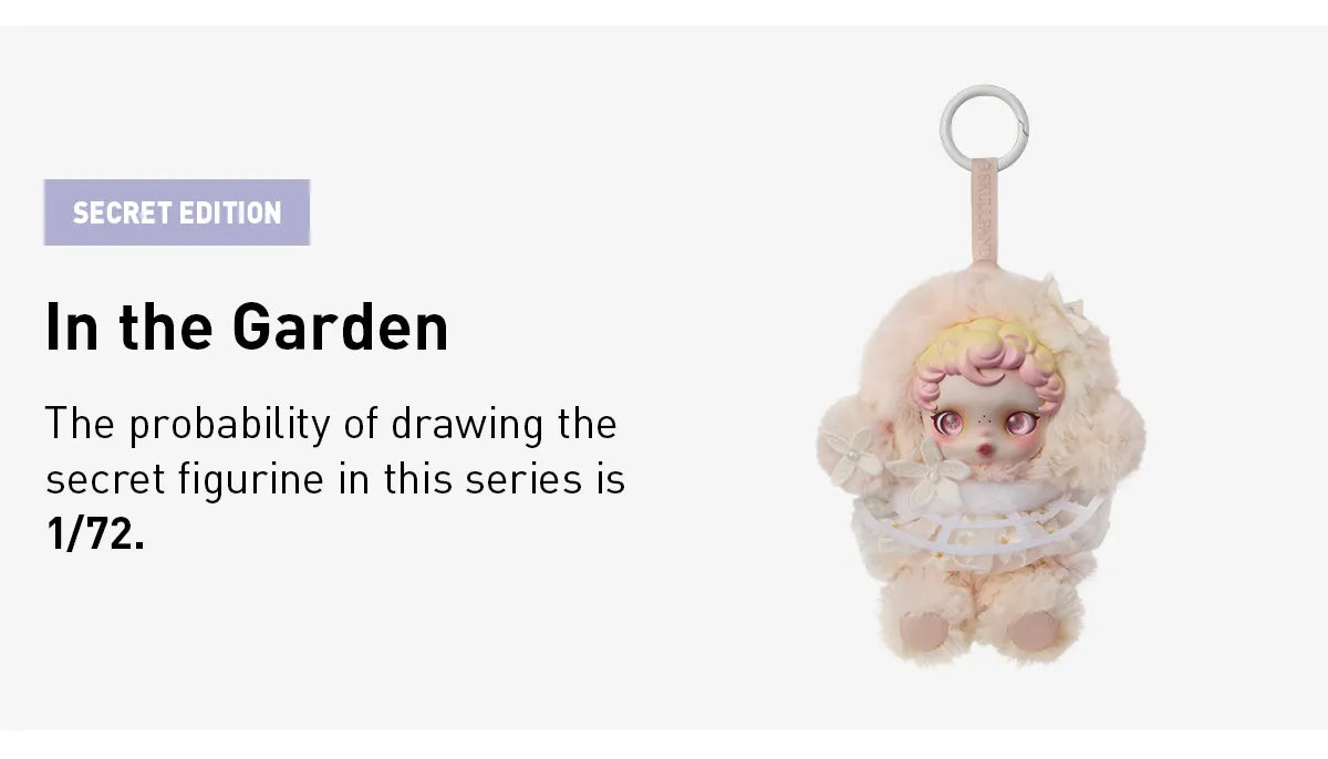 θSKULLPANDA SKULLPANDA L'impressionnisme Series Plush Doll