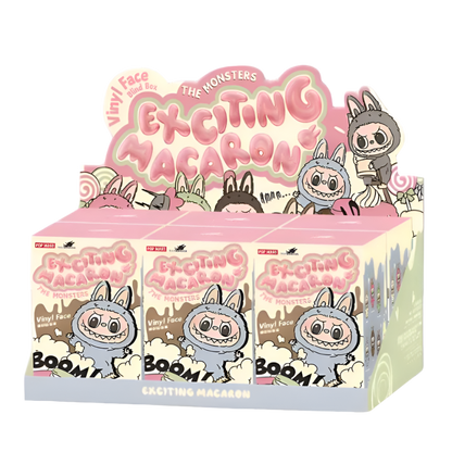 Pop Mart Labubu THE MONSTERS Tasty Macarons Vinyl Face Blind Box
