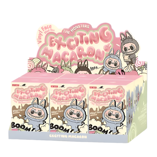 Pop Mart Labubu THE MONSTERS Tasty Macarons Vinyl Face Blind Box