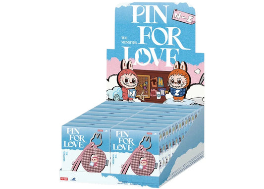 THE MONSTERS Labubu Pin for Love Series- Letter Pendant (Betű medál) Blind Box (N-Z)