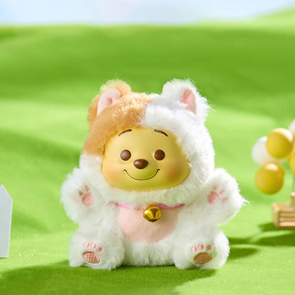 Disney Winnie The Pooh Collection Beach Vacation Blind Box Figure Vinyl Plush Pendant Model Collectible Toy