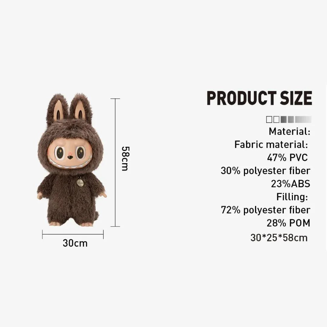 Pop Mart Labubu The Monsters ZIMOMO I Found You Vinyl Doll (60 cm)